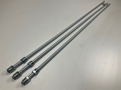 (3) AGS BL640 Copper Nickel Alloy Brake Line, 40'' Long, 3/8'' Diameter, Universal