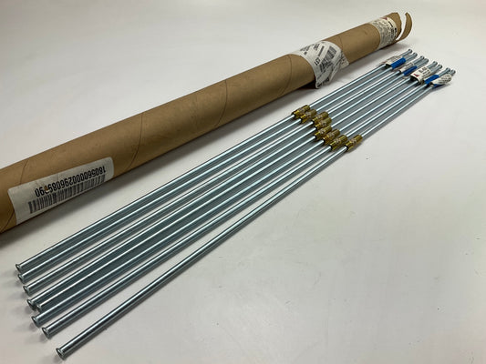 (8) AGS BL-430 Brake Lines - 1/4'' X 30'', SAE Domestic 7/16''-24 Fittings