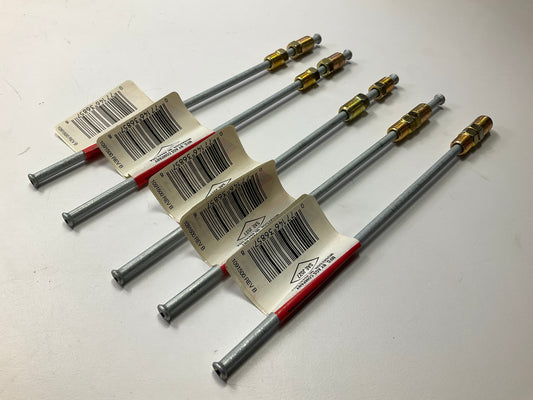(5) AGS BLA-0310 Metric-US Thread Std Flare 3/8''-24th To 10mm-1.0th Brake Line