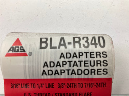 (5) AGS BLA-R340 Brake Line Adapters, 24''X3/16''
