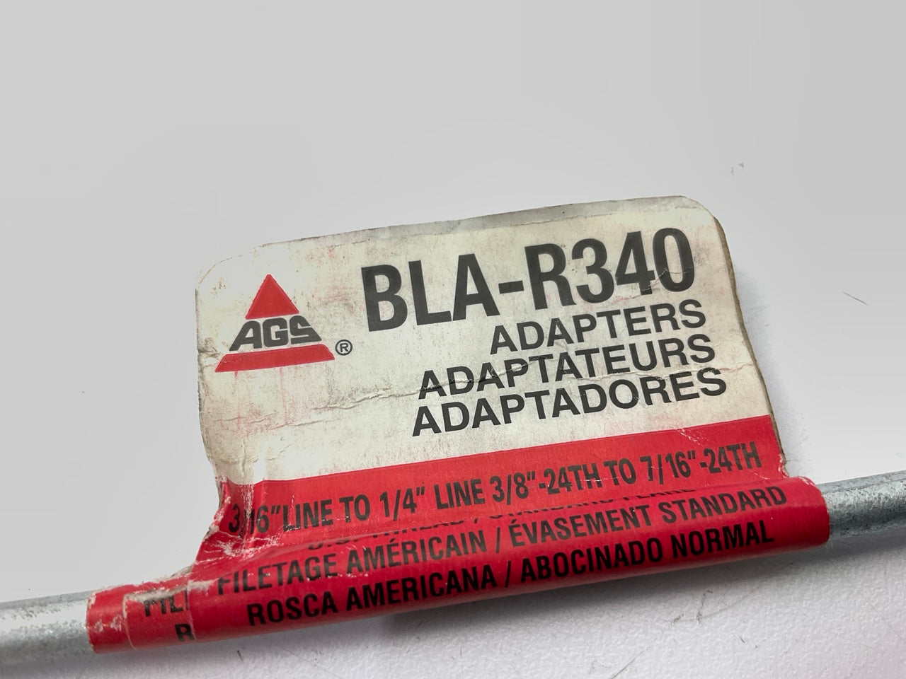 AGS BLA-R340 Brake Line Adapters, 24''X3/16''