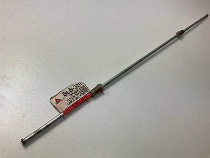 AGS BLB-320 British Steel Brake Line 3/16''X20'' Long, 3/8''-24'' Thread Size