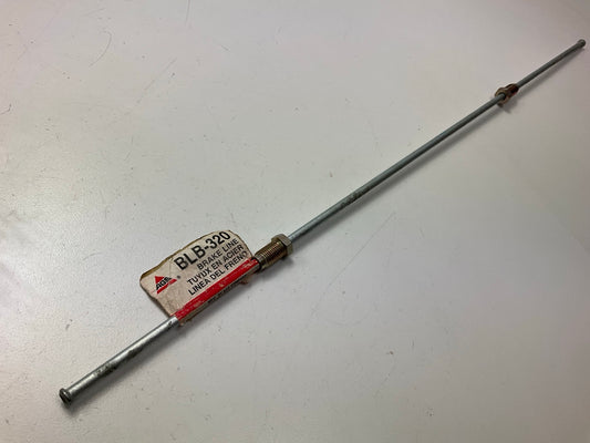 AGS BLB-320 British Steel Brake Line 3/16''X20'' Long, 3/8''-24'' Thread Size