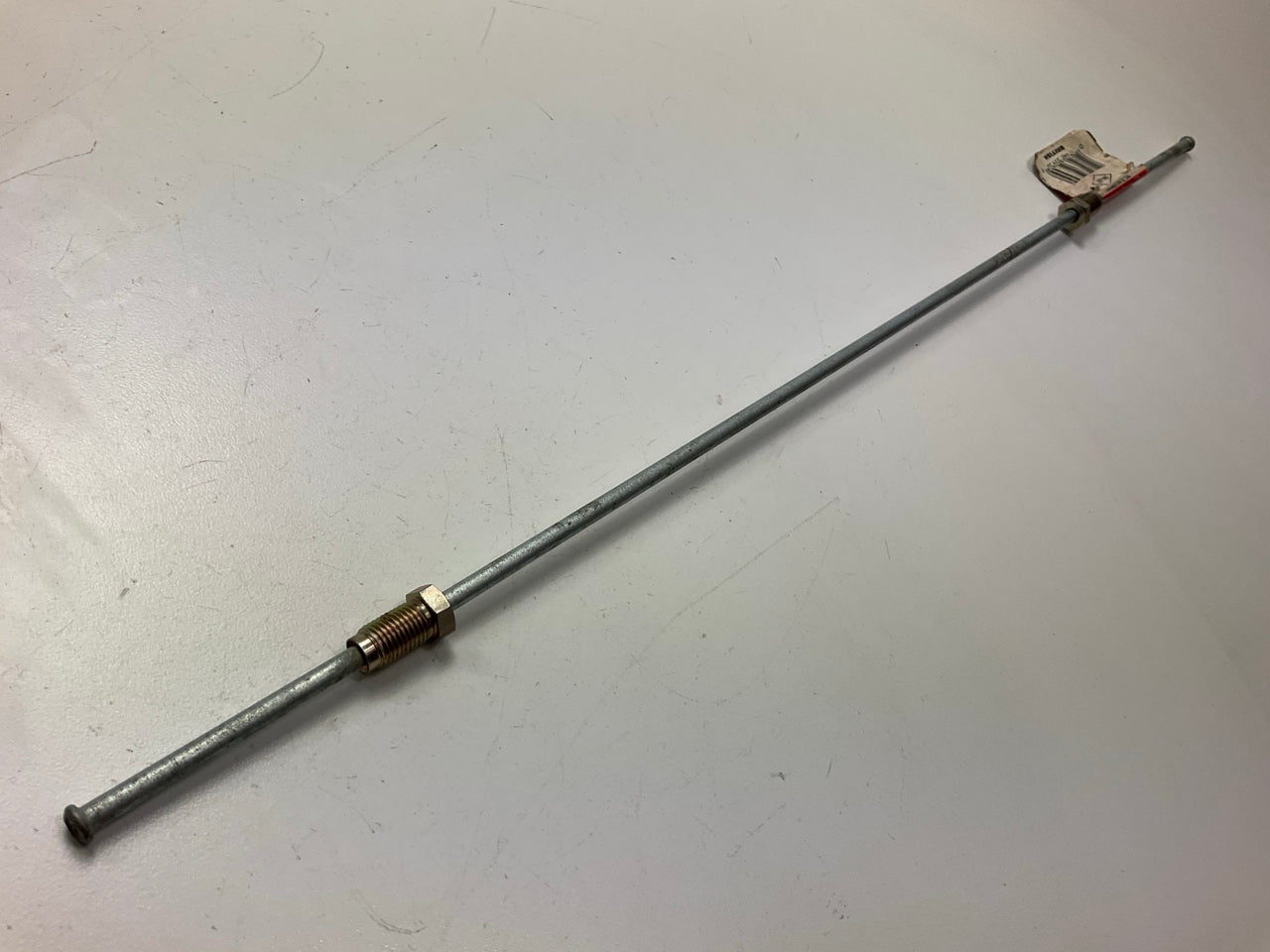 AGS BLB-320 British Steel Brake Line 3/16''X20'' Long, 3/8''-24'' Thread Size