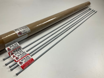 (5) AGS BLB-340 Brake Lines, 3/16 X 40'',  3/8-24 IN Thread Fittings