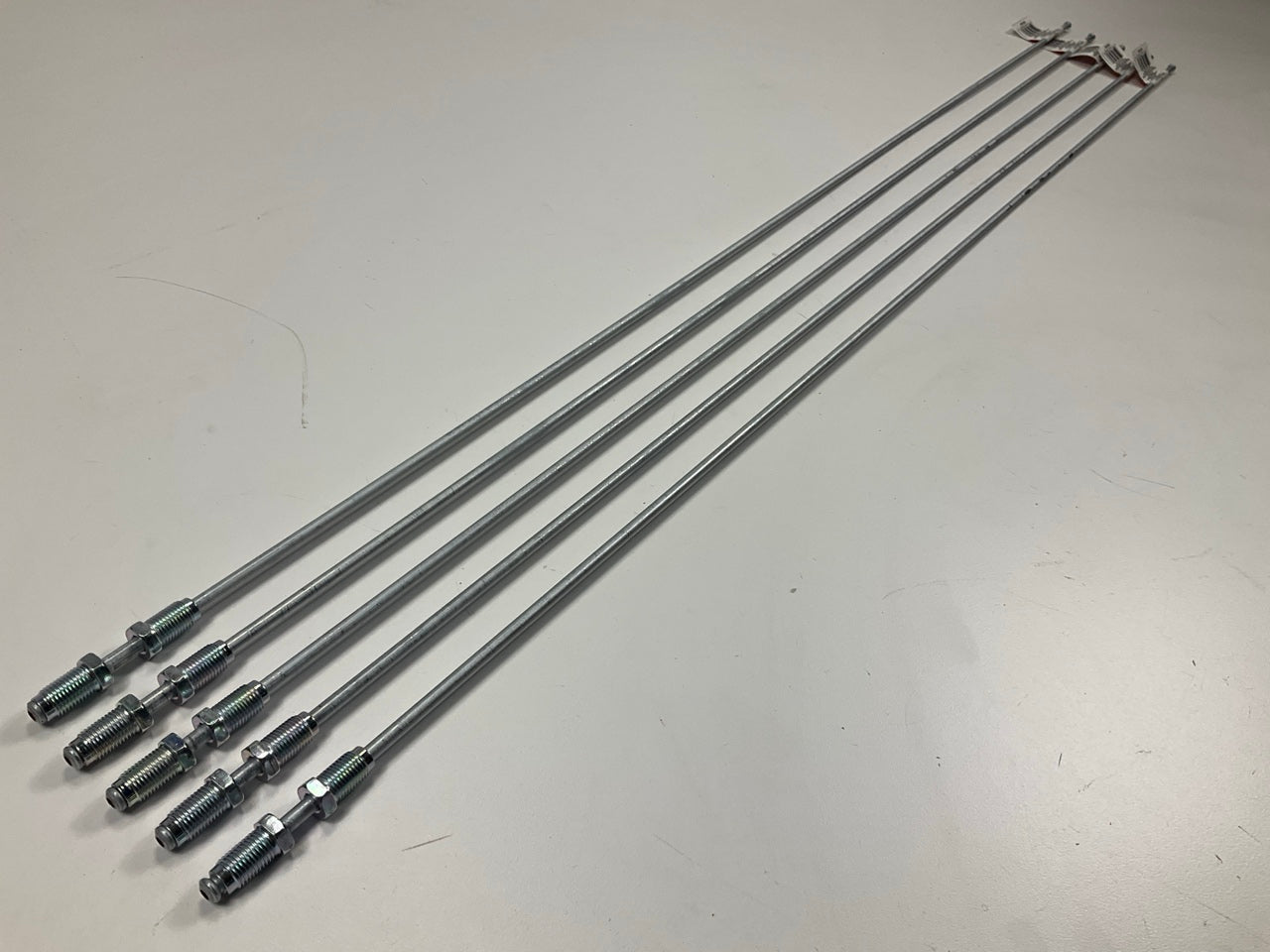 (5) AGS BLB-340 Brake Lines, 3/16 X 40'',  3/8-24 IN Thread Fittings