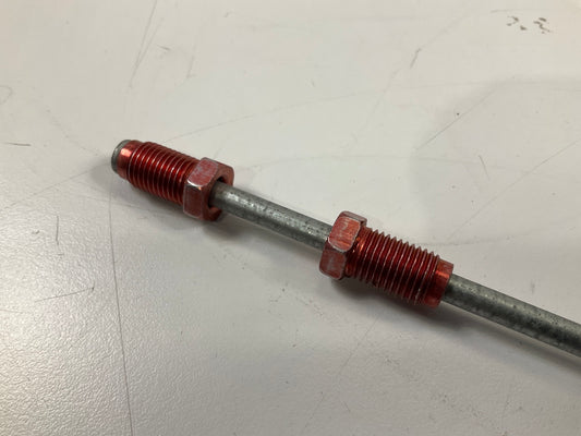 (4) AGS BLB-351 Steel Brake Line 3/16'' X 51'' Long, 3/8-24'' Thread Size