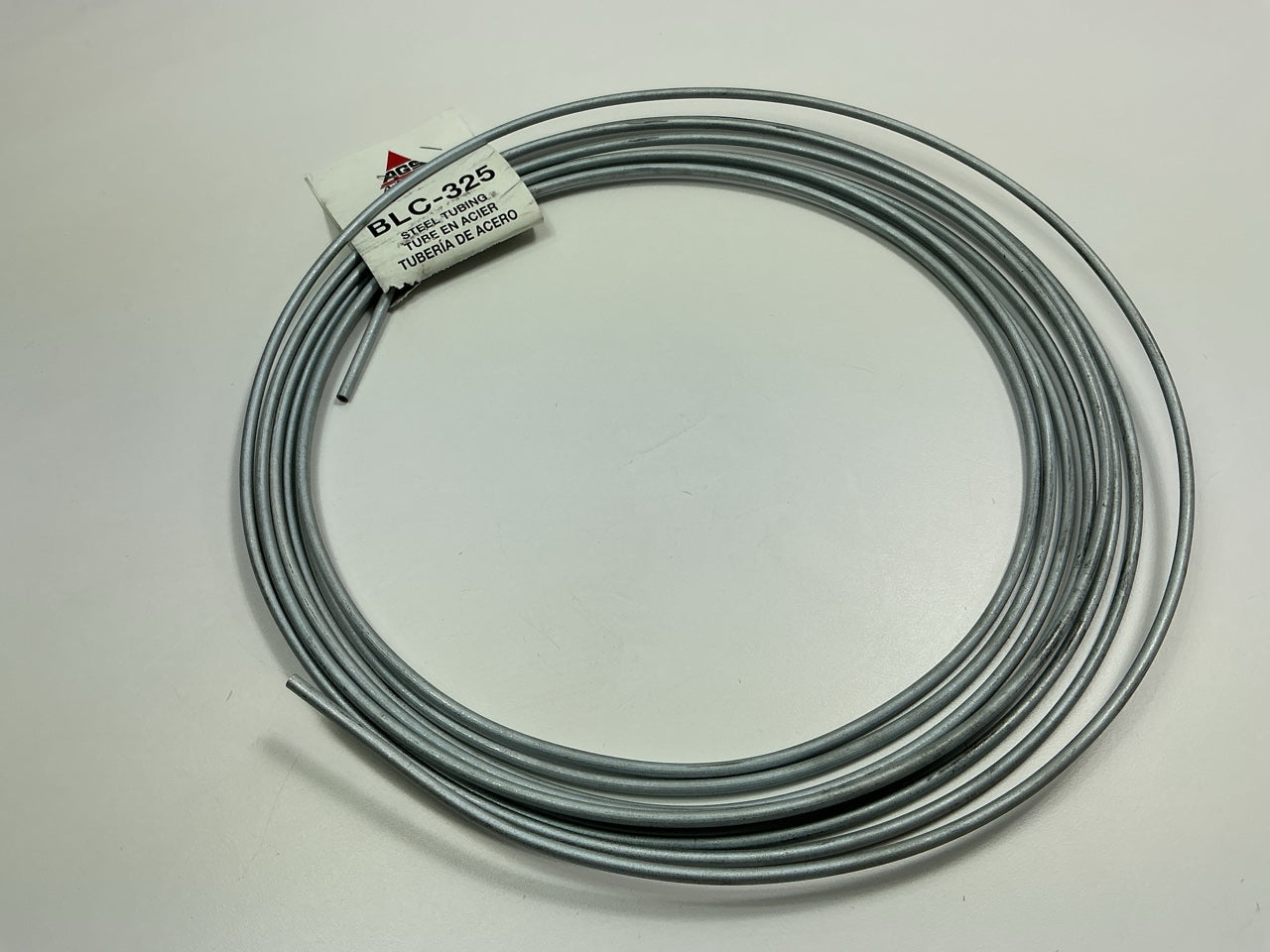 AGS BLC-325 Brake Hydraulic Bulk Line - Steel Brake Line Tubing Coil, 3/16 X 25
