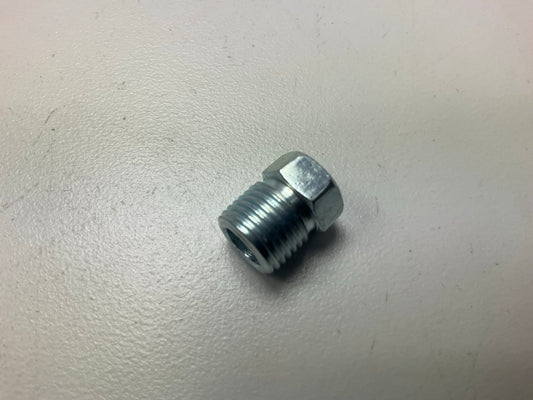 AGS BLF-13B Brake Line Steel Tube Nut, 1/4'' (7/16''-24 Inverted)