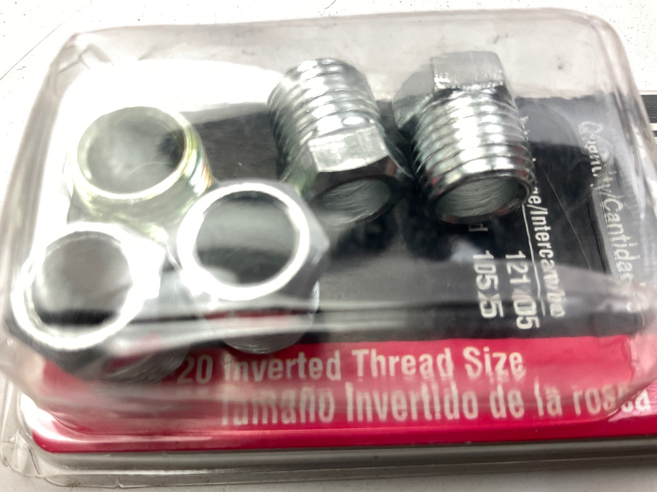 (5) AGS BLF-14C Steel Tube Nut, 5/16'' (1/2''-20) Inverted