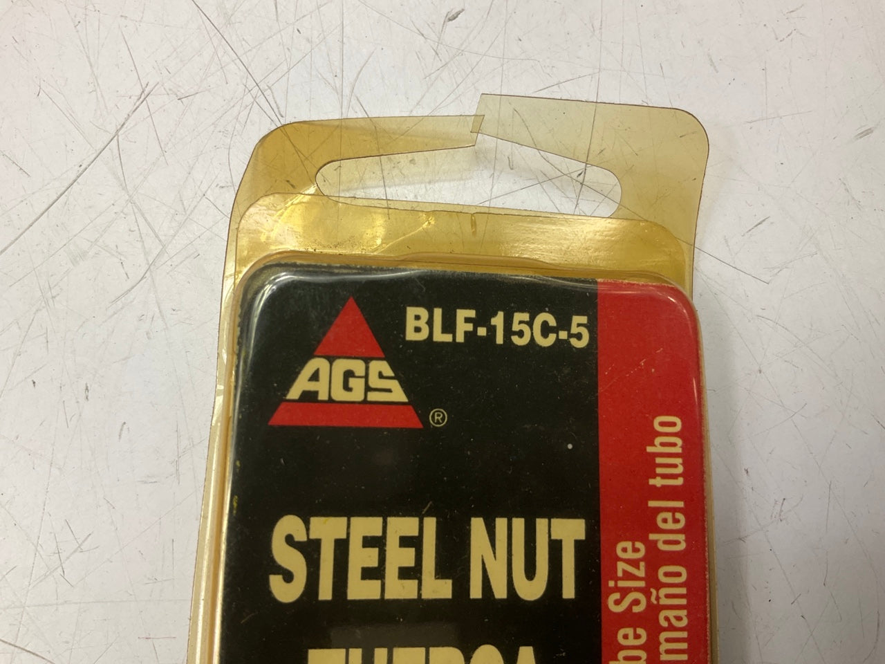 (5) AGS BLF-15C Steel Tube Nut, 3/8'' (5/8''-18) Inverted