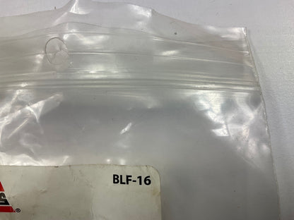 (6) AGS BLF-16 Brake Line Steel Tube Nut, Long, 1/4'' (7/16''-24 Inverted)