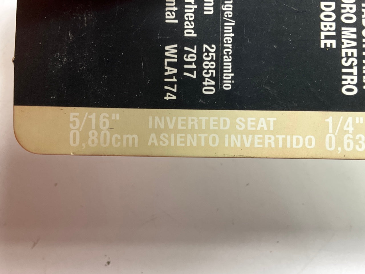 AGS BLF-17C Brass Adapter, 1/2''-20 Inverted To 7/16''-24 Inverted