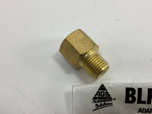 AGS BLF-26B Brake Line Adapter, Female (9/16''-18 Inv.) Male (1/2''-20 Inv.)
