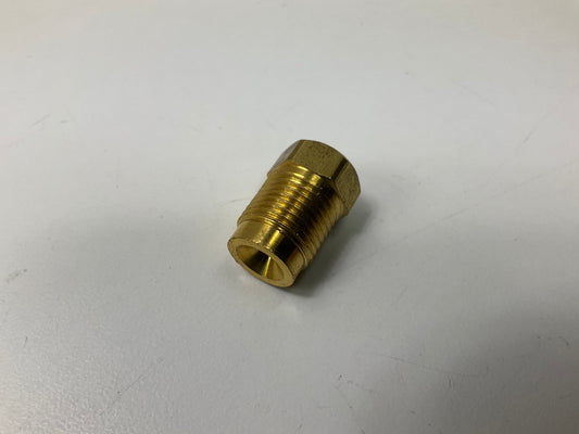 AGS BLF-27B Brass Adapter Fitting 3/8-24 Female, 9/16-20 Male Inverted