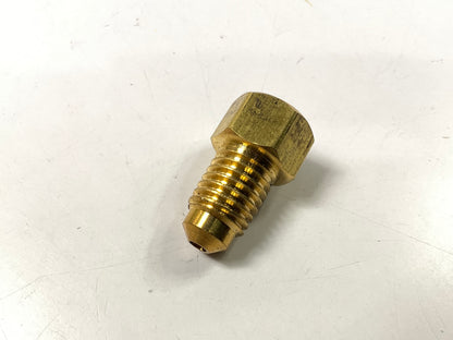 AGS BLF-32C Brass Adapter, 3/8''-24 Inverted To M11 X 1.5 Bubble
