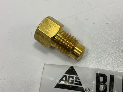 AGS BLF-35B Brake Line Adapter, Female (M10x1.0 Inverted), Male (M11x1.5 Bubble)