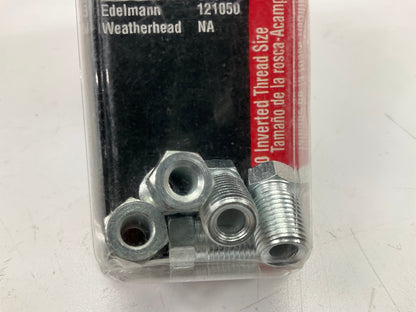(5) AGS BLF-40C Brake Line Tube Nut, 3/16'' (M10 X 1.0) Inverted