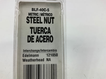 (5) AGS BLF-40C Brake Line Tube Nut, 3/16'' (M10 X 1.0) Inverted