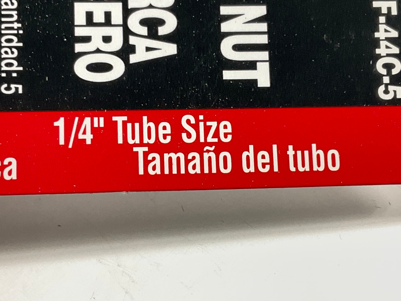 (5) AGS BLF-44C Steel Tube Nut, 1/4'' (1/2''-20) Inverted