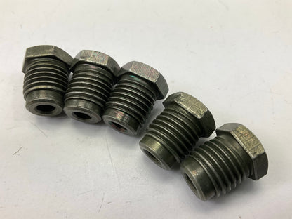 (5) AGS BLF-49B Steel Tube Nut, 3/16'' (M13x1.5 Bubble)