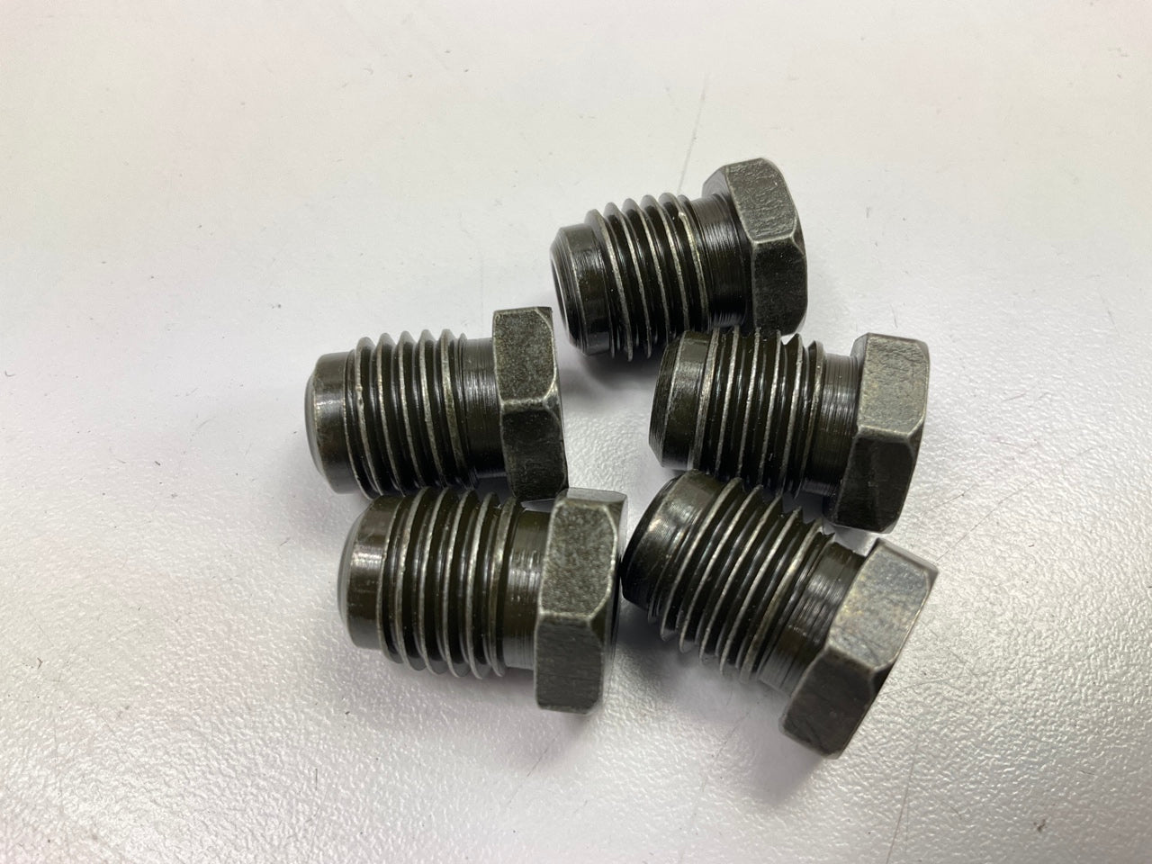(5) AGS BLF-49C Steel Tube Nut, 3/16'' (M13 X 1.5) Bubble