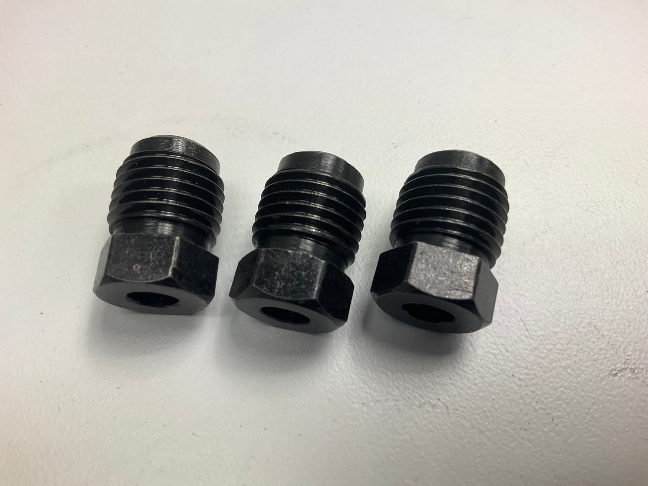 (3) AGS BLF-53C Steel Tube Nut, 6mm (M14 X 1.5) Bubble