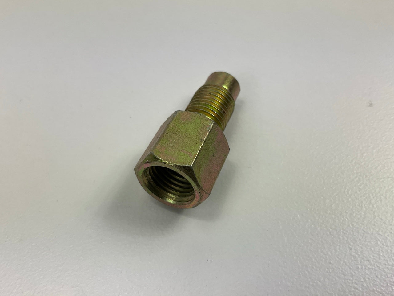 AGS BLF-54C Steel Adapter, 3/8''-24 Bubble To M9 X 1.0 Inverted