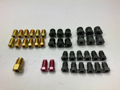(8) AGS BLFA 3/16'' Tube Nut, Union, Adapter Fitting Assortment, 24 SKU