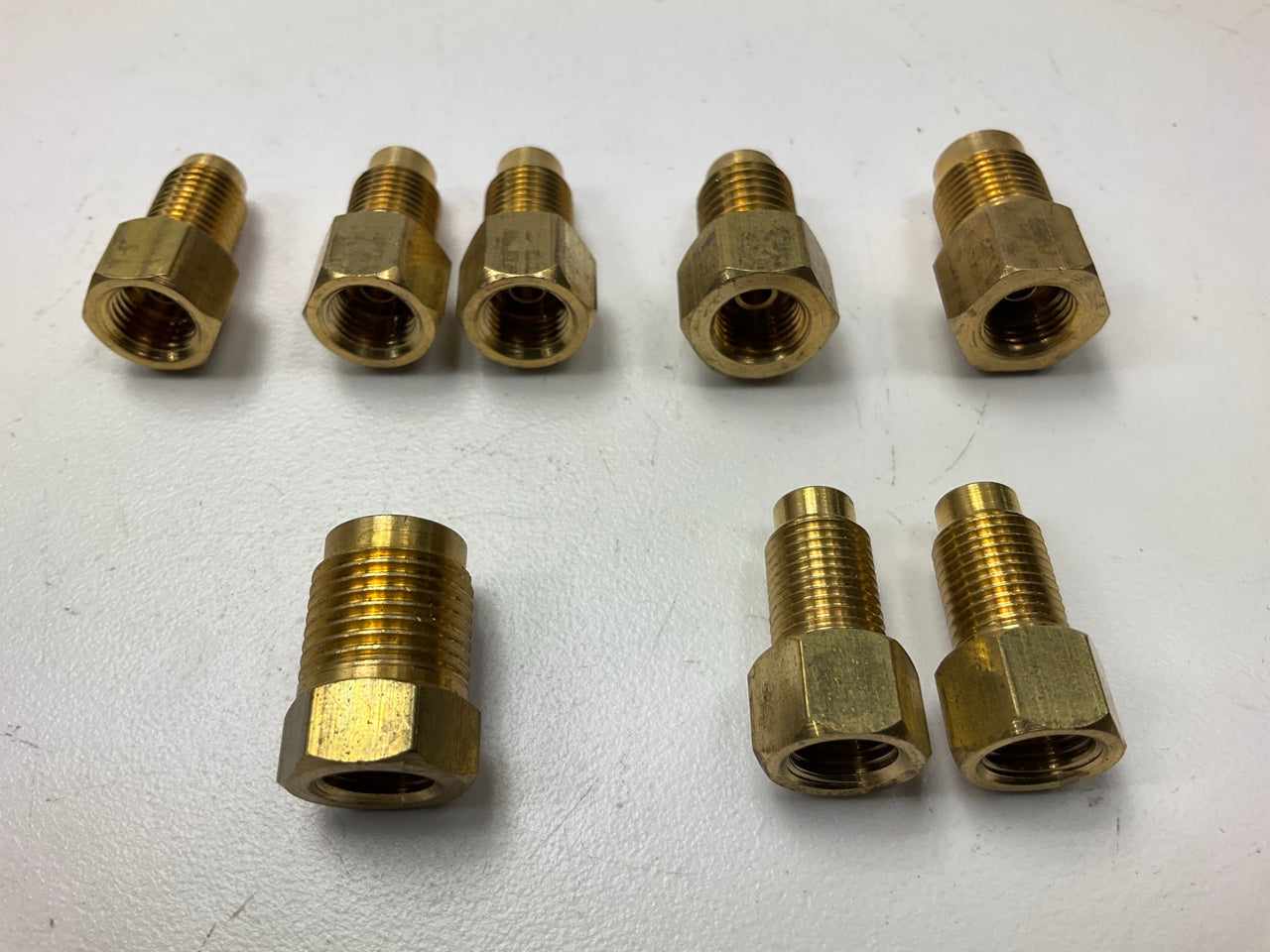 (8) AGS BLFA 3/16'' Tube Nut, Union, Adapter Fitting Assortment, 24 SKU