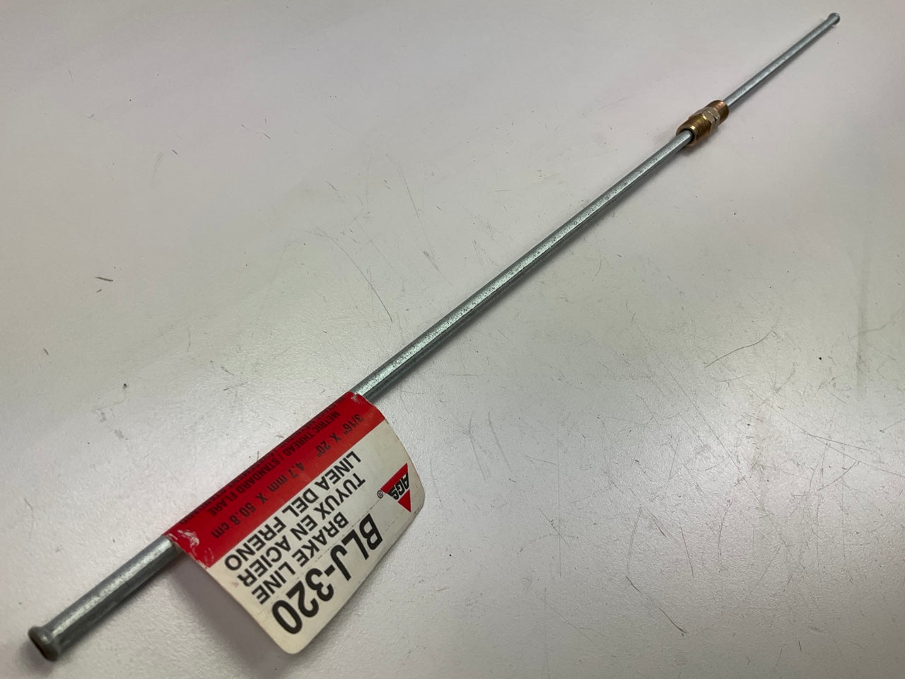 AGS BLJ-320 Japanese Steel Brake Line, 3/16'' X 20''