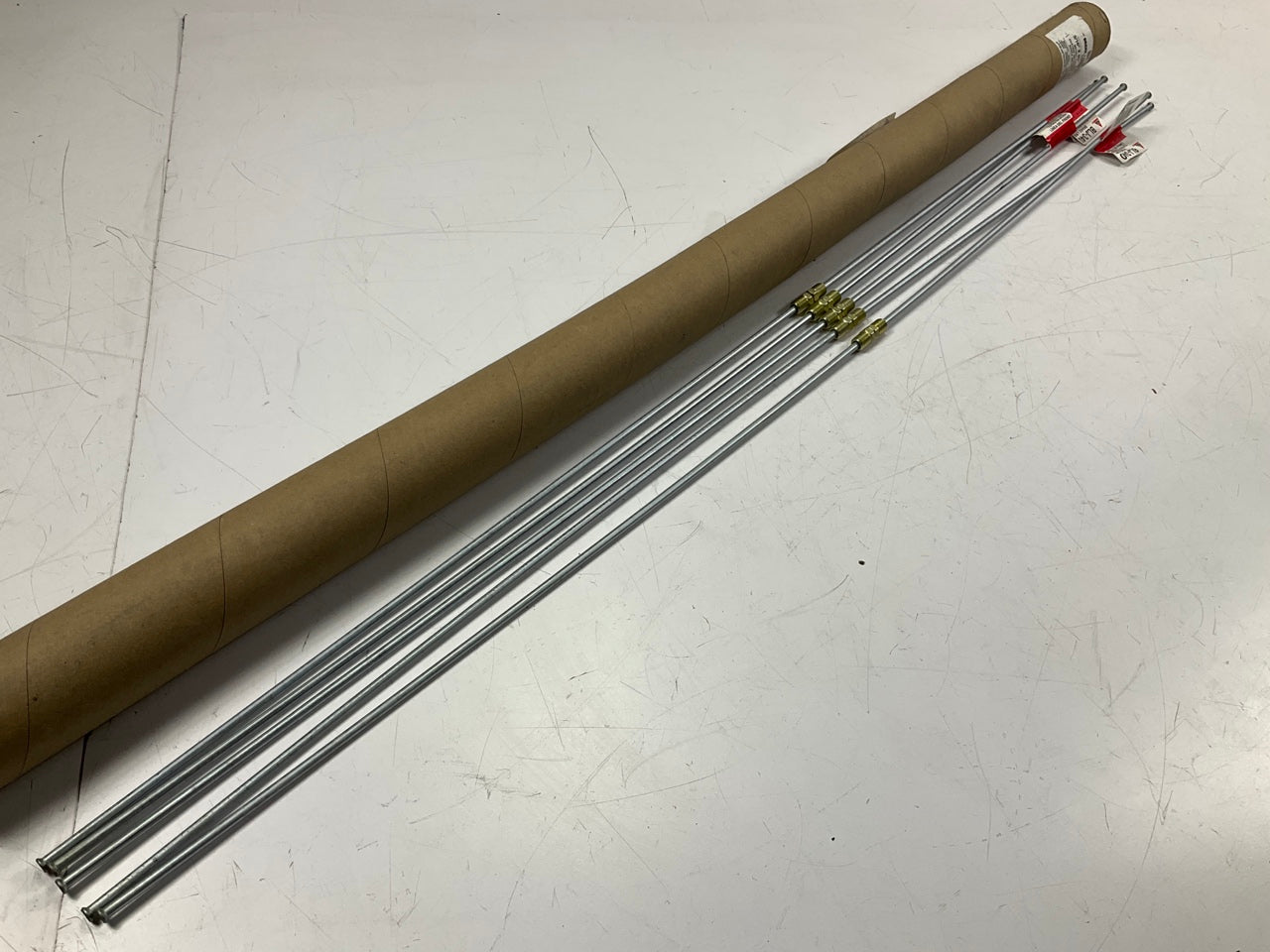 (5) AGS BLJ-340 Import Steel Brake Line, 3/16'' X 40''