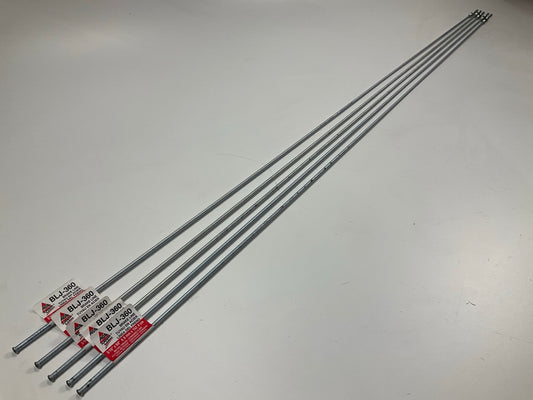 (5) AGS BLJ360 3/16'' X 60'' Brake / Fuel Lines,  Metric M10x1mm Thread Fittings