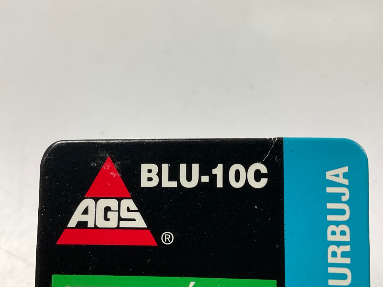 AGS BLU-10C Brass Brake Line Union, 6mm (M12x1.0 Bubble)