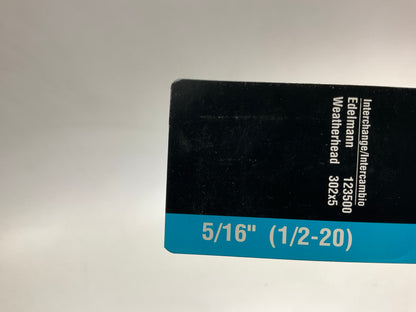 (10) AGS BLU-5C Brass Brake Line Union, 5/16'' (1/2''-20 Inverted)