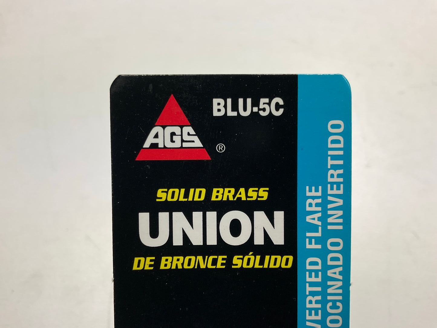 (10) AGS BLU-5C Brass Brake Line Union, 5/16'' (1/2''-20 Inverted)