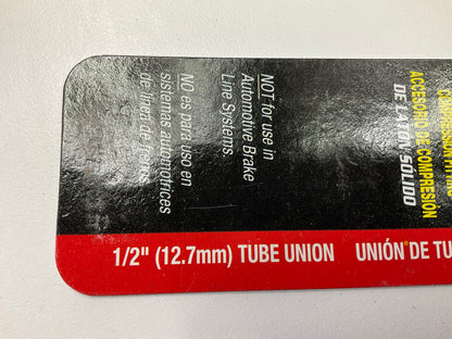 (10) AGS CF-5 Brass Compression Union, 1/2''