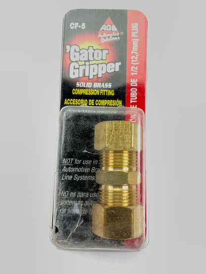 AGS CF-5 Brass Compression Union, 1/2''