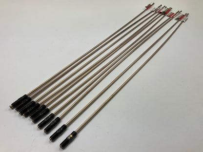 (10) AGS CN-330 NiCopp Nickel/Copper Brake Lines, 3/16 X 30'',  3/8-24'' Threads