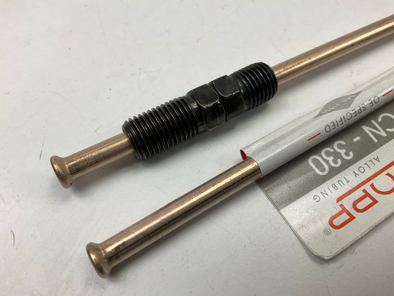 (10) AGS CN-330 NiCopp Nickel/Copper Brake Lines, 3/16 X 30'',  3/8-24'' Threads