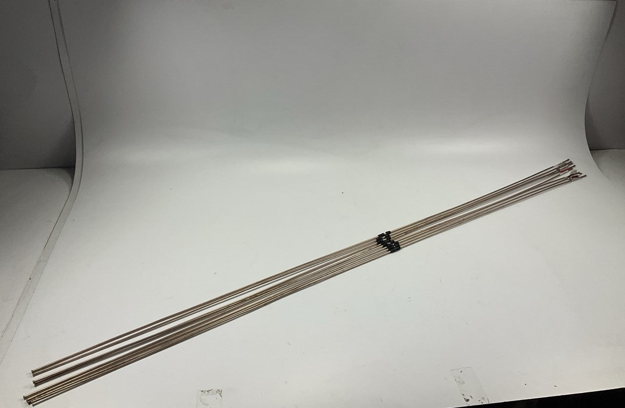 (7) AGS CN-372 Domestic Nickel / Copper Brake Line, 3/16'' Diameter X 72'' Long