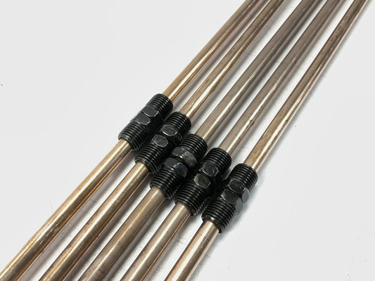 (5) AGS CN560 Brake Lines,  NiCopp Nickel / Copper, 5/16'' X 60'', 1/2''-20 Threads