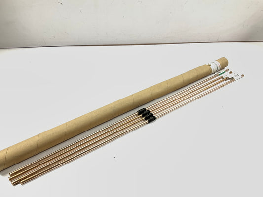 (4) AGS CN640 Nickel / Copper Brake Fuel Transmission Lines, 3/8'' X 40'', 5/8''-18