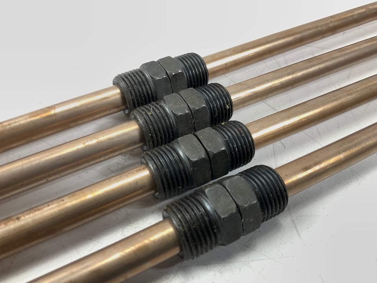 (4) AGS CN-651 NiCopp Copper Nickel Alloy Brake Line: 51'' Long, 3/8'' Diameter