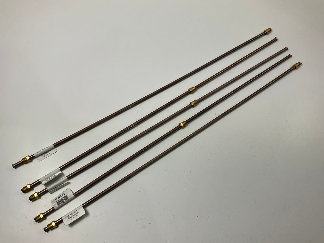 (5) AGS CN530 NiCopp Copper Nickel Alloy Brake Line: 30'' Long, 5/16'' Diameter