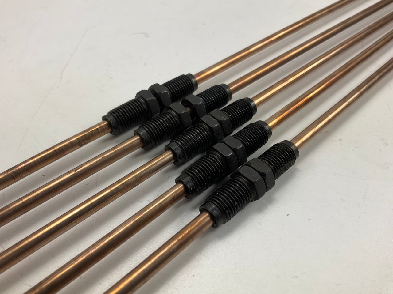 (5) AGS CNB-330 NiCopp Copper Nickel Alloy Brake Line: 30'' Long, 3/16'' Diameter
