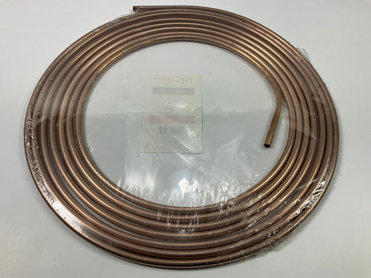 AGS CNC525 Nickel/Copper Brake Fuel Trans Line Tube Tubing Coil 5/16'' X 25 Feet