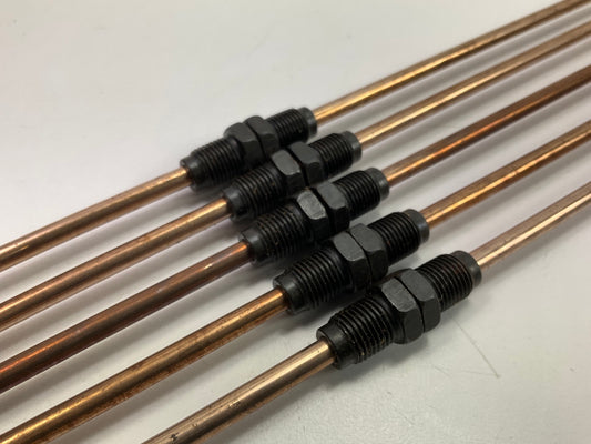 (5) AGS CNE-330 NiCopp Copper Nickel Alloy Brake Line: 30'' Long, 3/16'' Diameter