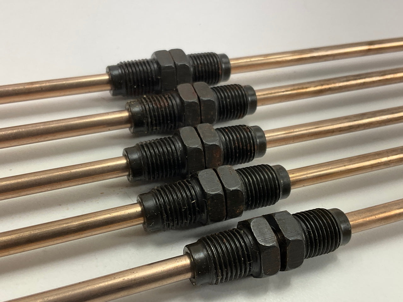 (5) AGS CNE-340 NiCopp Copper Nickel Alloy Brake Line: 40'' Long, 3/16'' Diameter