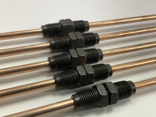(5) AGS CNE-340 NiCopp Copper Nickel Alloy Brake Line: 40'' Long, 3/16'' Diameter
